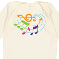 thumbnail image 4 of Inktastic Music Notes Musical Boys or Girls Long Sleeve Baby Bodysuit, 4 of 5