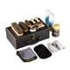thumbnail image 3 of Limpiador de artículos de cuero,Kit para el cuidado de botas de cuero Paño para lustrar zapatos Reparación,Kit de lustrado de zapatos con 8 cepillos Suministros portátiles,Kit para lustrar, 3 of 9