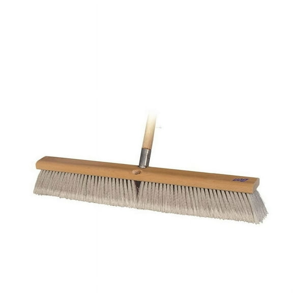 (Price/Kit)Bon Tool 12-306 Dual Bristle Floor Broom - 24" With 5' Wood Handle