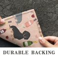thumbnail image 6 of Black Cute Dachshund Dog and Wine Door Rugs,Washable Non Slip Door Mats Indoor,Decorative Door Mats,Entry Mat Indoor for Entrance,Bedroom,Kitchen,Bathroom,20"x32", 6 of 6
