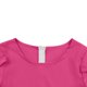 thumbnail image 5 of Vestido de manga corta con cuello redondo de color liso para niñas de medianas y grandes, informal, cómodo y de poliéster., 5 of 8