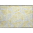 thumbnail image 2 of Addison Rugs Mayfield Washable Transitional Geometric Gold Rectangle Rug, 1'8" x 2'6", 2 of 5