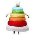 thumbnail image 3 of Fisher Price Rock-A-Stack Toy Inflatable Costume for Adults by Rubies, Unisex, 3 of 6