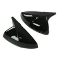 thumbnail image 4 of Rearview Mirror , Side Mirror Cover Left Right  For Car Glossy Black, 4 of 8