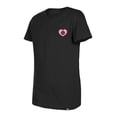 thumbnail image 2 of Girls Youth New Era Black Atlanta United FC Bubble Heart T-Shirt, 2 of 4