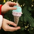thumbnail image 6 of TOPRenddon Ice Cream Party Decorations Ornaments, Christmas Tree Hanging Candy Gift, Macaron Color Dessert Ice Cream Pendant Set for Xmas New Year Easter Birthday Home Party Supplies, 6 of 6