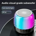 thumbnail image 3 of thinkplus thinkplus K3 Plus Enceinte Bluetooth 5.2 Portable avec Son Surround 360°, Basses HIFI, et Micro Intégré pour Usage Extérieur, 3 of 6