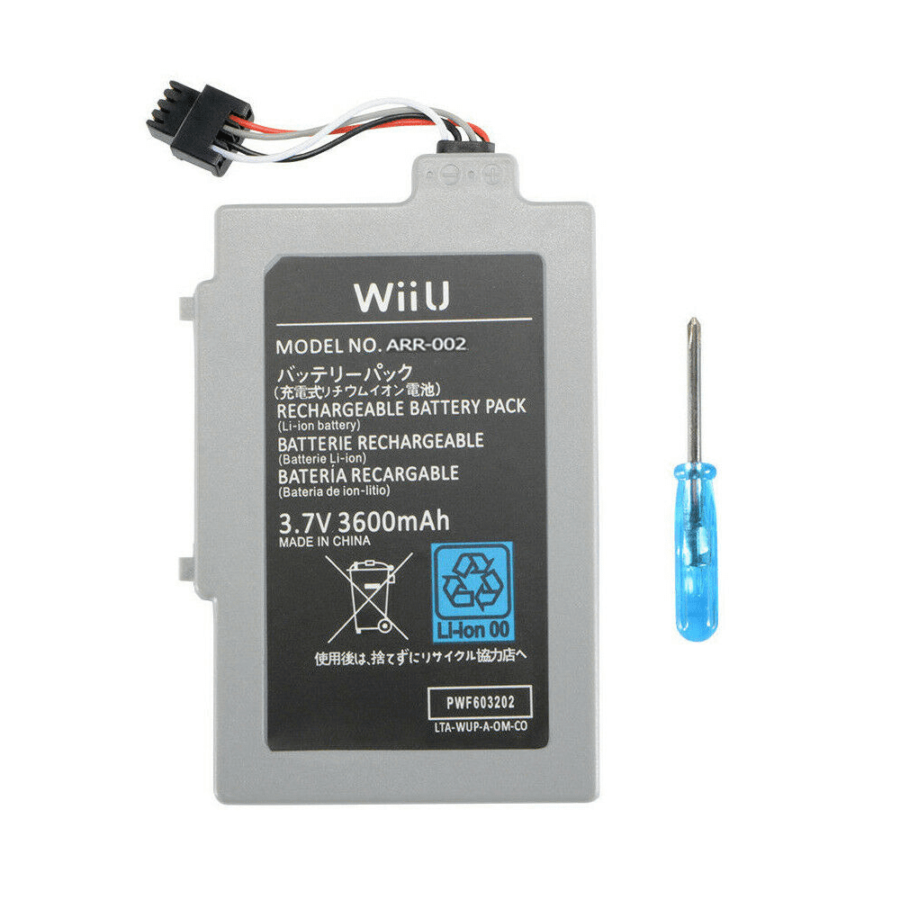 Oem Rechargeable Extended Battery Pack For Nintendo Wii U Gamepad 3600mah 3 7v Walmart Com Walmart Com