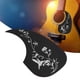 thumbnail image 4 of Placa Protectora Para Guitarras Acústicas, Golpeador De Guitarra Con Patrón De Mariposa, Decoración Bonita, Forma De Gota, Fácil Limpieza Para Reemplazo LHCER Plata, 4 of 8