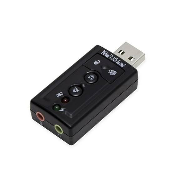 USB 2.0 External Virtual 7.1 Surround Sound Adapter