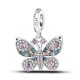 thumbnail image 1 of Hot New 925 Silver Glow-in-the-dark Firefly Dangle Charm Pendant fit Original Pandora Bracelet Charms Jewelry Dengxun unisex, 1 of 2