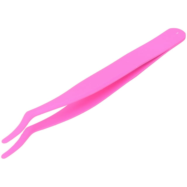 LAFGUR Eyelash Applicator Tool,Eyelash ,Eyelashes False Lash Application Curved Stainless Steel Eyelash Extension Auxiliary Clip