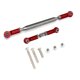 thumbnail image 3 of 8X Varilla de Dirección Ajustable de Metal Servo Link Varilla de Tracción para MN D90 D99 MN-90 -45 Rojo, 3 of 5