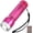 Pink, variant on Mini Flashlight, Flash Light with 3 Modes, 3 AAA Included, Water-Resistant Small Flashlight for and Camping, , Christmas Gifts,1