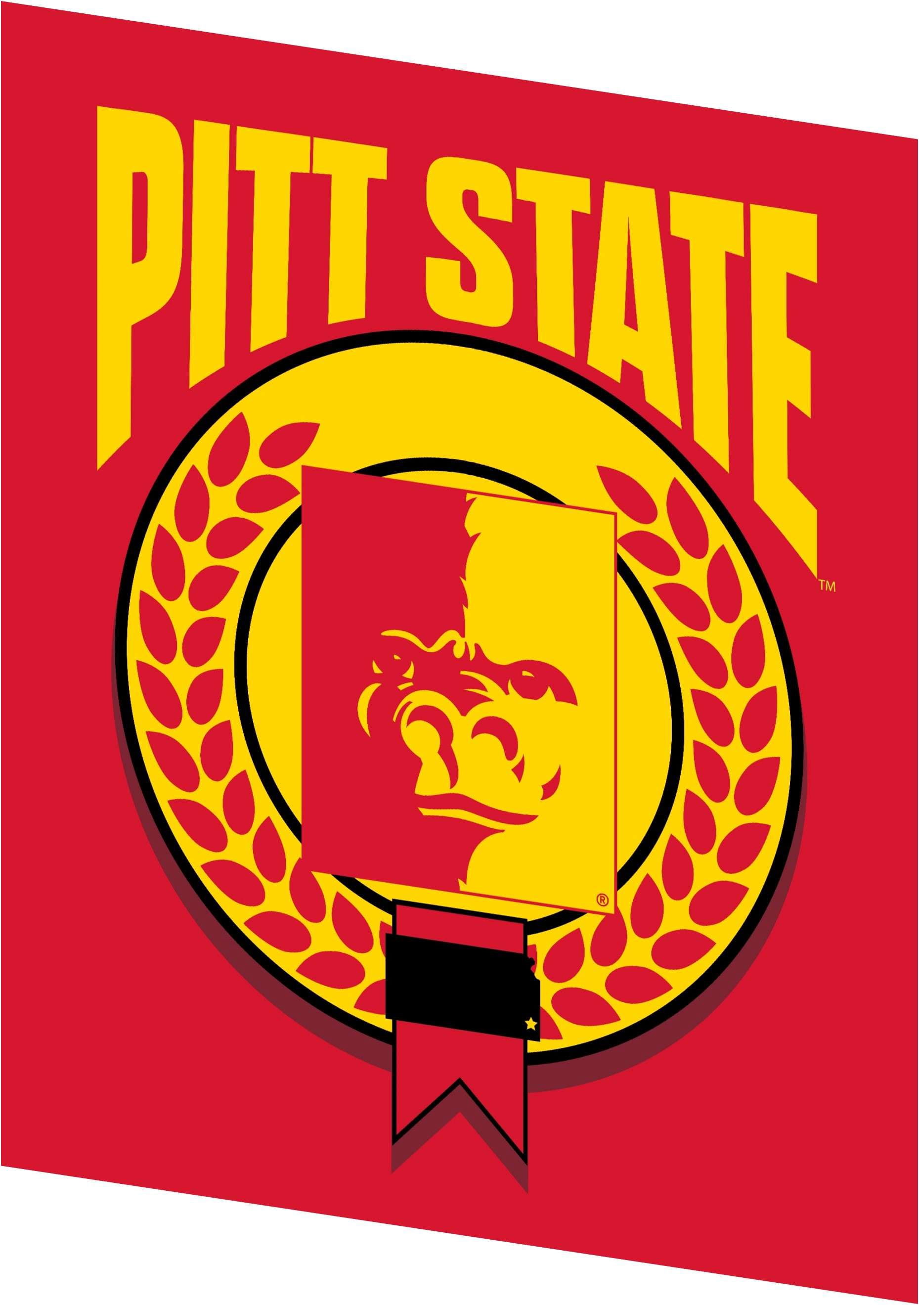 Pittsburg State NCAA Apex Silk Touch Sherpa Throw 50x60 inches