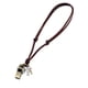 thumbnail image 1 of 2x Fashion Exquisite Whistle Cross Circles Pendant Adjustable PU Leather Necklace Unisex Jewelry 1piece Charm Yuyangstore Collar con colgante de silbato, 1 of 7