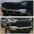 thumbnail image 3 of Spec-D Tuning Halo Rim LED Glossy Black Housing Smoke Lens Projector Headlights Compatible with 1999-2004 Ford F-250/F-350/F-450/F-550 Super Duty, Left + Right Pair Headlamps Assembly, 3 of 6