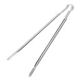 thumbnail image 2 of Begzeat BBQ Sausage Turning Tongs with Teeth, Kitchen Stainless Sausage Long Tongs, Multipurpose Gripper Bread Clip/Steak Clamps, BBQ Sausage Turning Tongs for Cooking - 1Pcs, 2 of 7