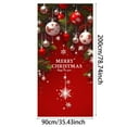 thumbnail image 2 of Custom Printed Door Curtains Fabric Hanging Tapestry Polyester Durable Color Vibrant Graceful Drape Easy Installation with Rod Pocket Hooks for Home Room Divider Privacy Screen Indoor Outdoor, 2 of 6