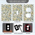 thumbnail image 3 of Yayeee Blank Wall Plate Cover 1-Gang 4.5"x2.7" Home Unused Decorative Outlet, Autumn Greenery, 3 of 7