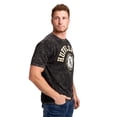 thumbnail image 6 of Harry Potter Hufflepuff Varsity Men's Black Vintage Mineral Wash Crew Neck Short Sleeve T-shirt-Large, 6 of 8