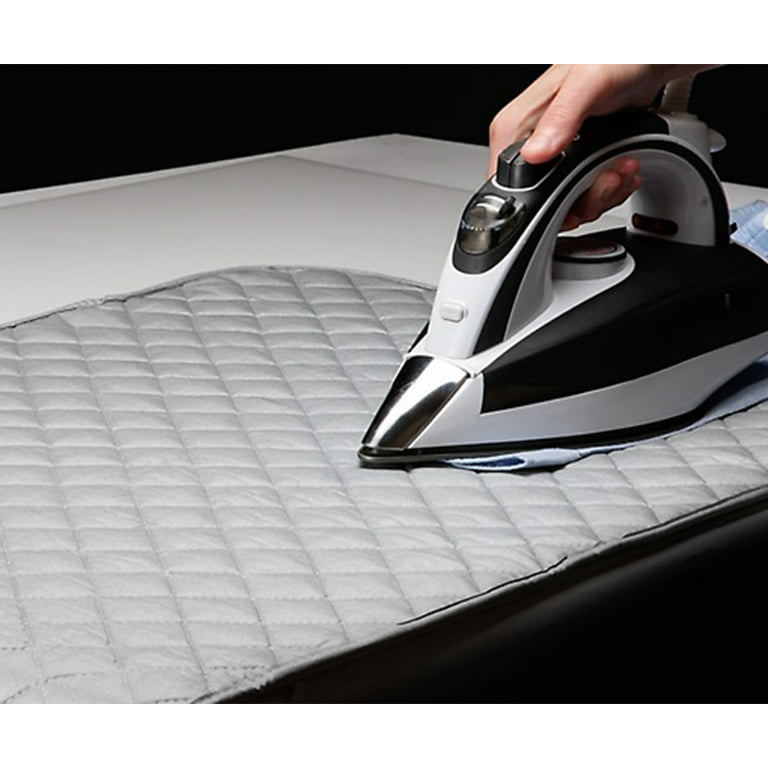 Houseables Magnetic Ironing Mat, Portable Iron Board, Heat Resistant Tabletop  Pad, 36x30, Gray, Quilted, Dryer Top Cover for Irons, Steaming, Pressing,  Quilting, Travel, Space Saving, Laundry Room - Yahoo Shopping