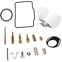 Carburetor Rebuild Kit Compatible with Kawasaki KLT110 KLT 110 1984-1986, Restore Fuel Delivery, Smooth Idle for ATV Riding