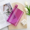 thumbnail image 5 of 750ml Water Bottle, A5 Flat Slim Portable Sport Bottle for Purse Handbag Pocket, BPA-Free Plastic Water Flask, Water Jug for Hiking Cycling Gym Travel, Gift Idea, 5 of 6