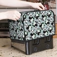 thumbnail image 7 of Picia Panda And Eucalyptus Print 2 Slice Toaster Cover , Toaster Protector Dustproof Kitchen Appliance Cover, Kitchen Appliance Dustproof Protector, 7 of 7