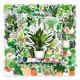 thumbnail image 1 of Set de pegatinas Green Plant, 50 unidades, vinilo impermeable para manualidades, 1 of 2
