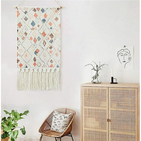 Macrame Wall Hanging Tapestry Woven Boho Chic Decor Handmade Bohemian Geometric Art For Apartment Home Dorm Bedroom Backdrop Canada - Boho Style Wall Decor Macrame Wall Hanging Tapestry Woven Boho Chic Decor Handmade Bohemian Geometric Art For Apartment Home Dorm Bedroom Backdrop Canada - Boho Style Wall Decor