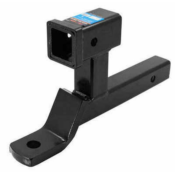 Dual Towing Tow Hitch Receiver Ball Mount Double Adapter for Bike Bicycle Rack