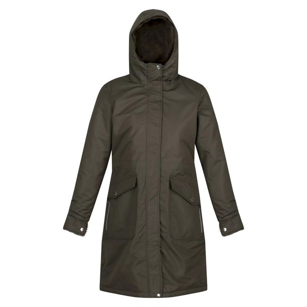 Regatta - Parka Romine para Mujer (Caqui Oscuro) Regatta UTRG8115_darkkhaki