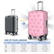 thumbnail image 4 of Balery Pink Bows Funda de equipaje, fundas para maletas, elástica, lavable, protector de maletas, compatible con maletas de 18 a 32 pulgadas-Large, 4 of 7