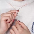 thumbnail image 3 of Collier Message Caché (Je t'Aime), Collier Coulissant Message Caché Blanc, 3 of 5