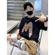 thumbnail image 2 of New Short-Sleeve T-Shirt for Boys, Perfect for Middle School Students, Versatile for Summer, Featuring Loose Fit And Trendy Letter Prints for Youth., 2 of 6
