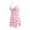 01-Black, variant on LWP Women's Lingerie Sexy Nightwear Spaghetti Strap Nightgown Babydoll Chemise
