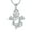 Silver, variant on Urn Necklace for Ashes Pet Cremation Keepsake Pendnat Memorial Jewelry Gift for Women Cat Lovers