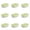 Green, variant on Ice Maker Mold, Stackable Ice Cubes Storage Container Set, 6 Cubes Per Tray Easy Release Flexible Ice Cube Tray with Lid for Whiskey Drinks 4-10PC