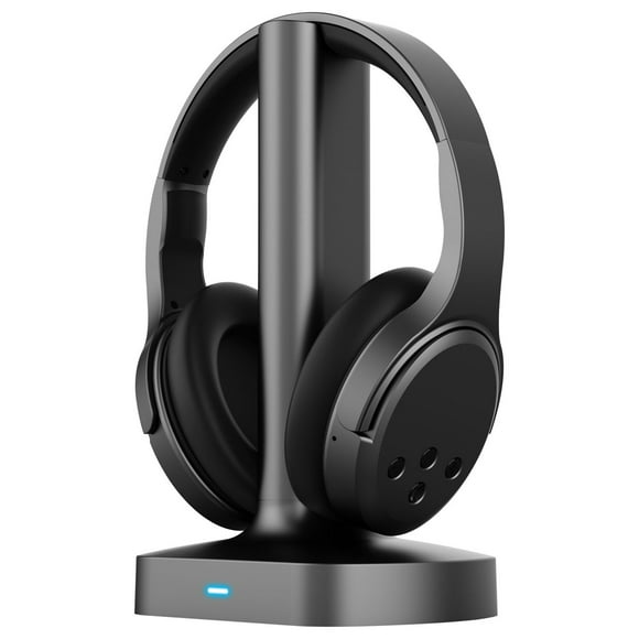 Brookstone BKH500 Rechargeable Wireless RF Stereo TV Headphones