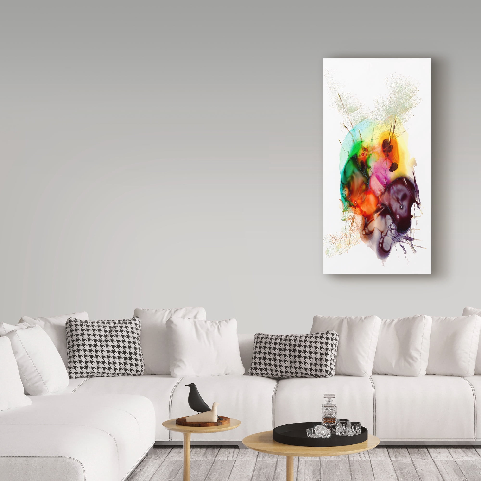 Trademark Fine Art 'Abstract number 10' Canvas Art by Masters Fine Art