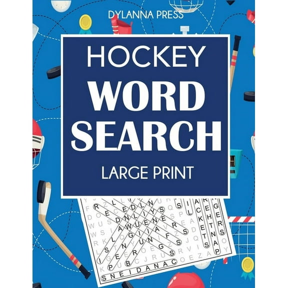 Hockey Word Search, (Paperback)