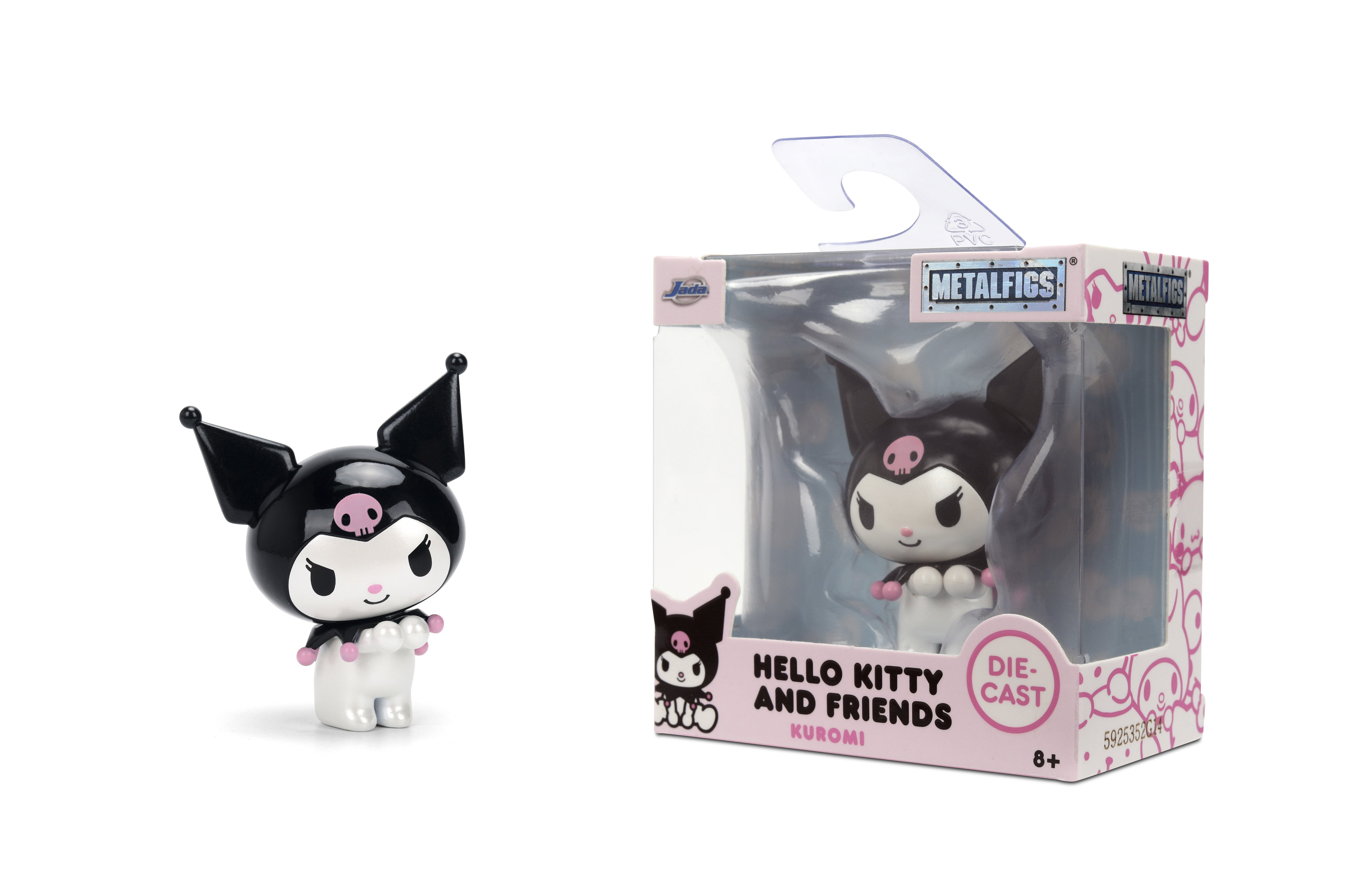 Jada Toys Hello Kitty Metalfigs Wave 2 – Sanrio Figure, 2.5” Die