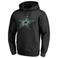thumbnail image 2 of Men's Black Dallas Stars Static Logo Pullover Hoodie, 2 of 3