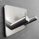 thumbnail image 2 of Self Adhesive Hooks Stainless Steel Double Towel Robe Hooks Coat Cloth Bag Key Holder Hanger Waterproof Kitchen Bathroom Shower Accessories, 2 of 2