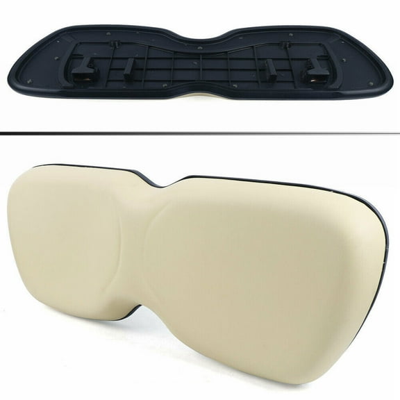 Seat Back Cushion, Front Backrest Seat Back Assembly Fits for Golf Carts Club Car Precedent 2004  Beige
