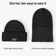 thumbnail image 6 of SeaAZqurtles 2 IN 1 Man Winter Cotton Knitted Balaclava Hat Windproof and Cold-Resistant New V8T5, 6 of 8