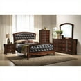 thumbnail image 2 of Picket House Furnishings Jenny Panel Bed - Medium Espresso, 2 of 2