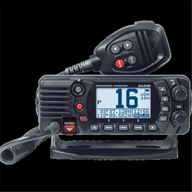 Standard Horizon STD-GX1400GB Basic Eclipse Fixed Mount VHF with GPS#44;  Black Walmart Canada