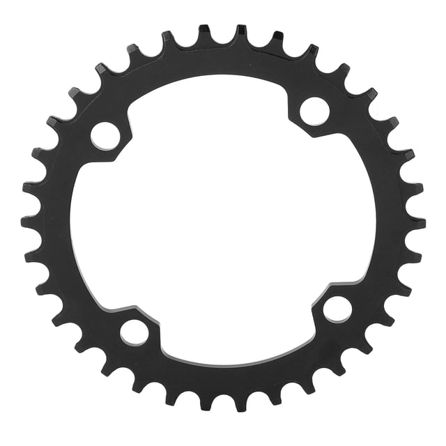 Plateau Rond de Vélo en Alliage d'Aluminium, avec une Conception Étroite et Large Dentée Sortie de Puissance Équilibrée Roue à Chaîne Simple pour les Vélos de Montagne